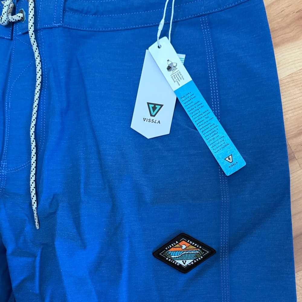 VISSLA Ocean Blue Board Shorts